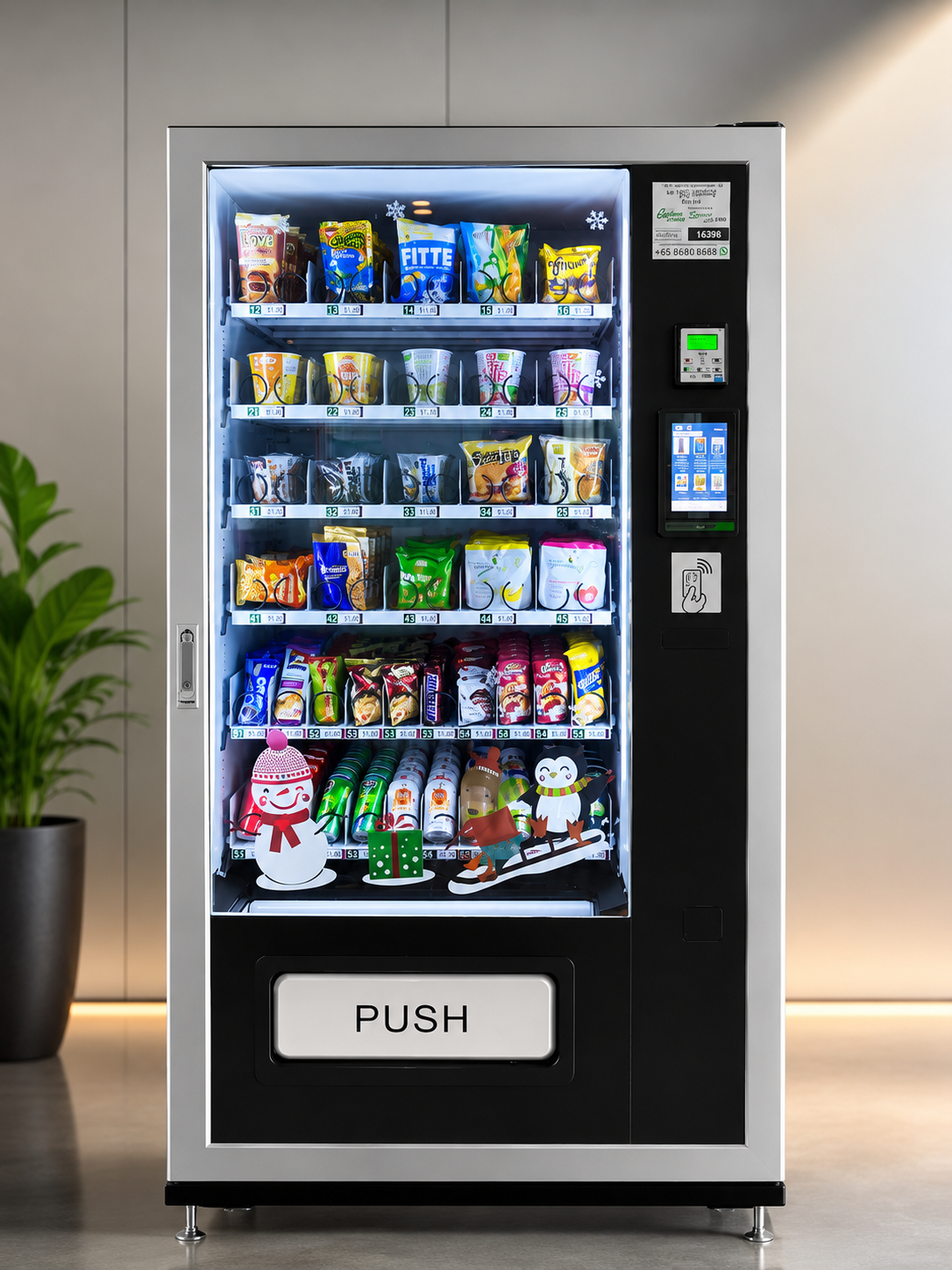 Snack & Beverage Vending Machine