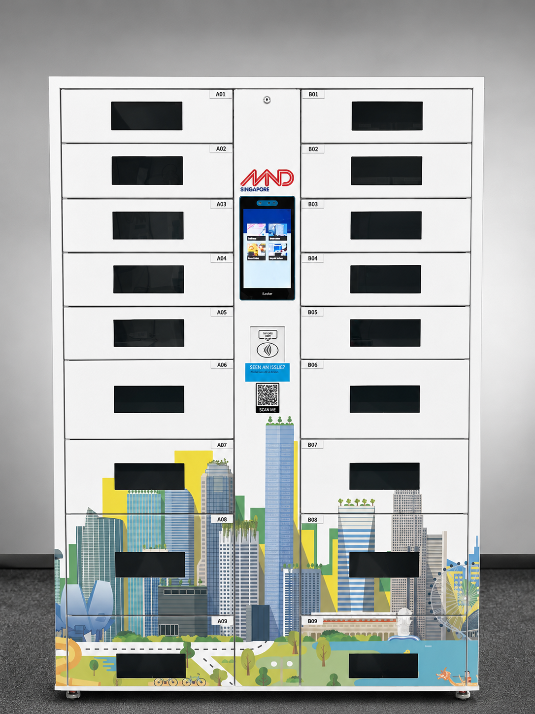 Le Tach smart locker solution for secure collection and storage